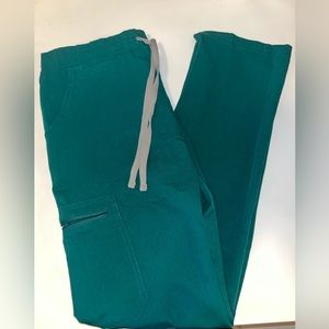 Figs Hunter Green XS Pants